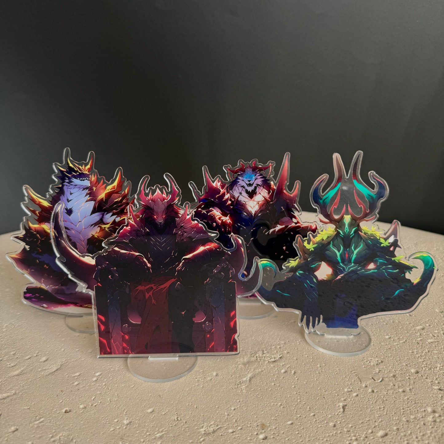 King of Beast Standee (4-pack) Pack 1