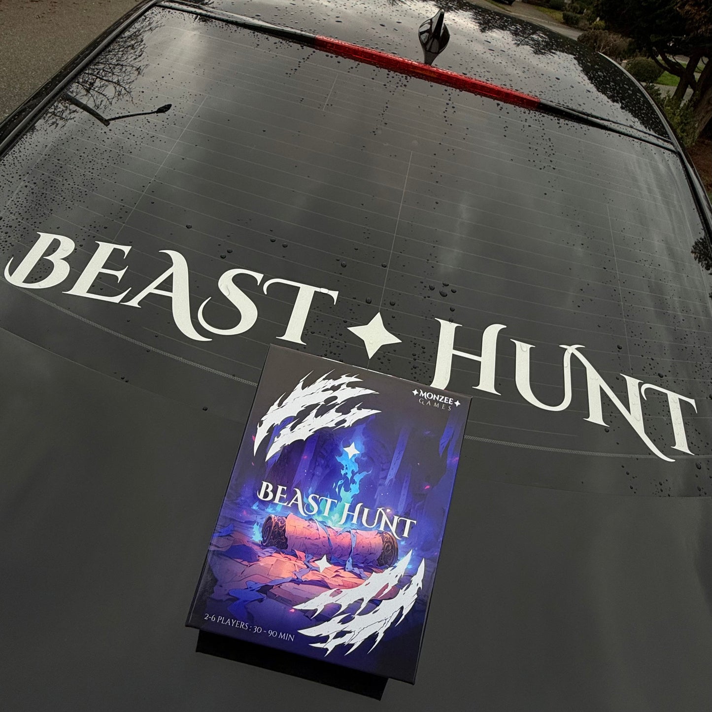 Beast Hunt Car Banner