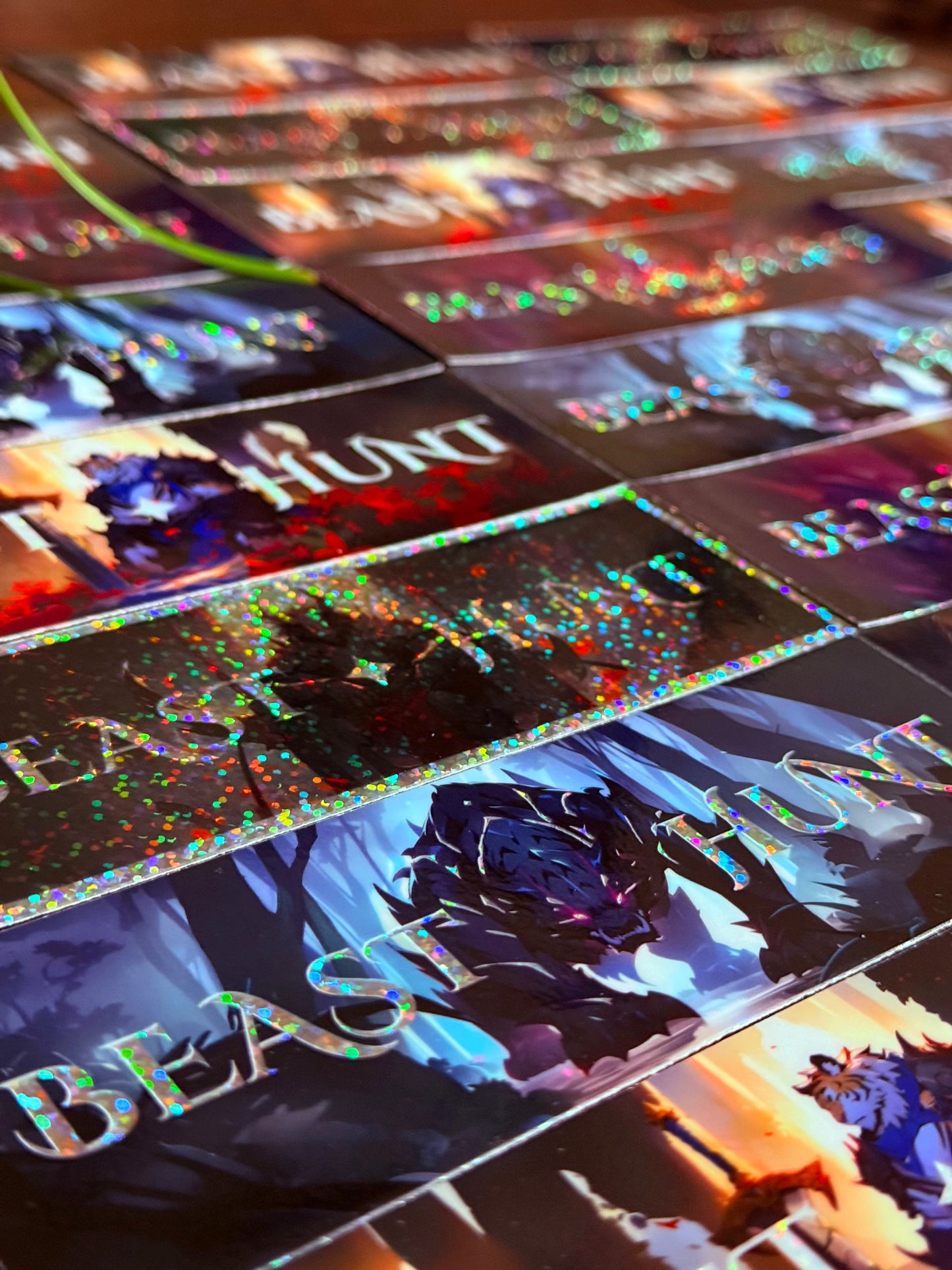 Dark Headhunter Glitter Sticker