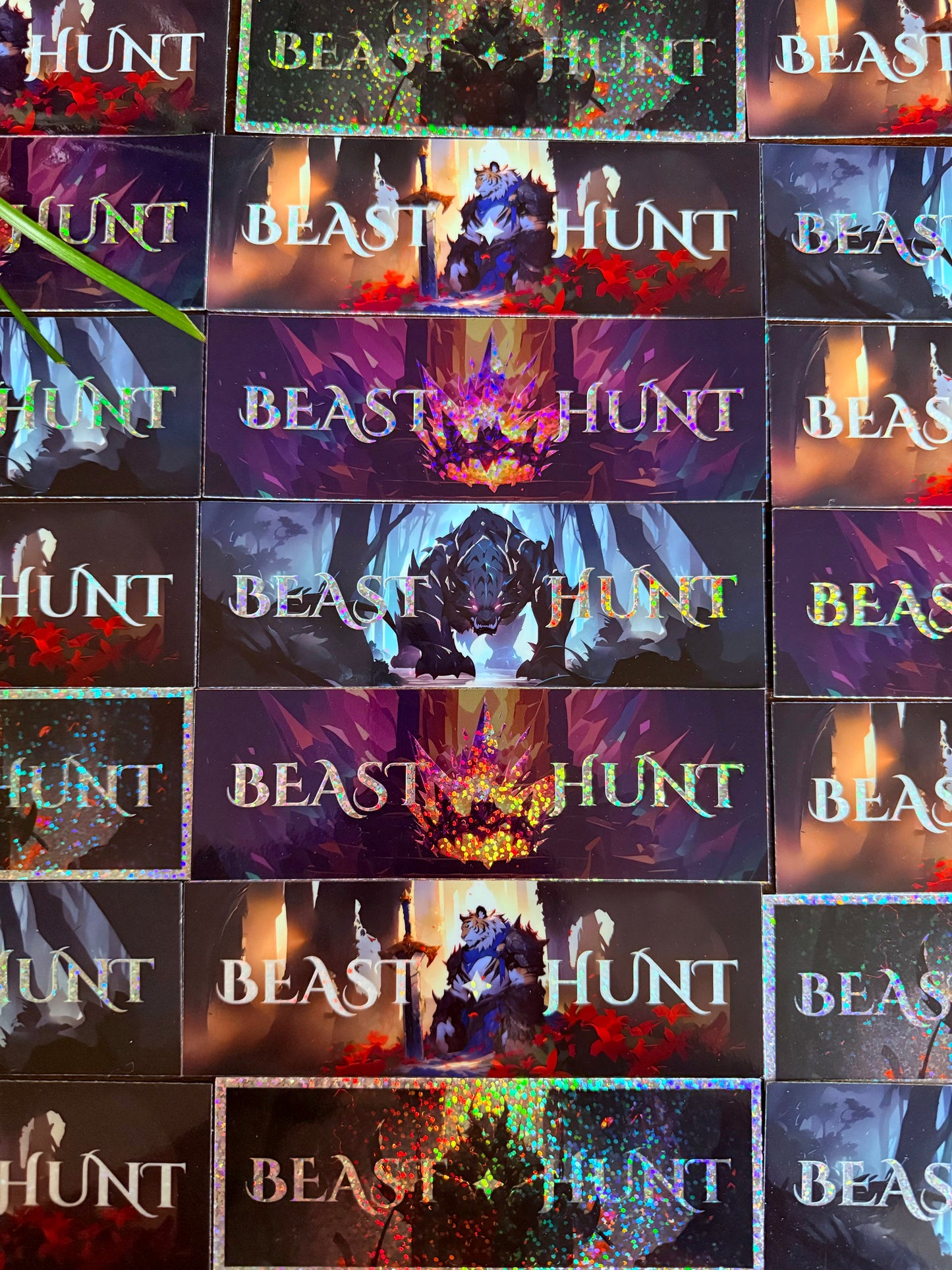 Dark Headhunter Glitter Sticker