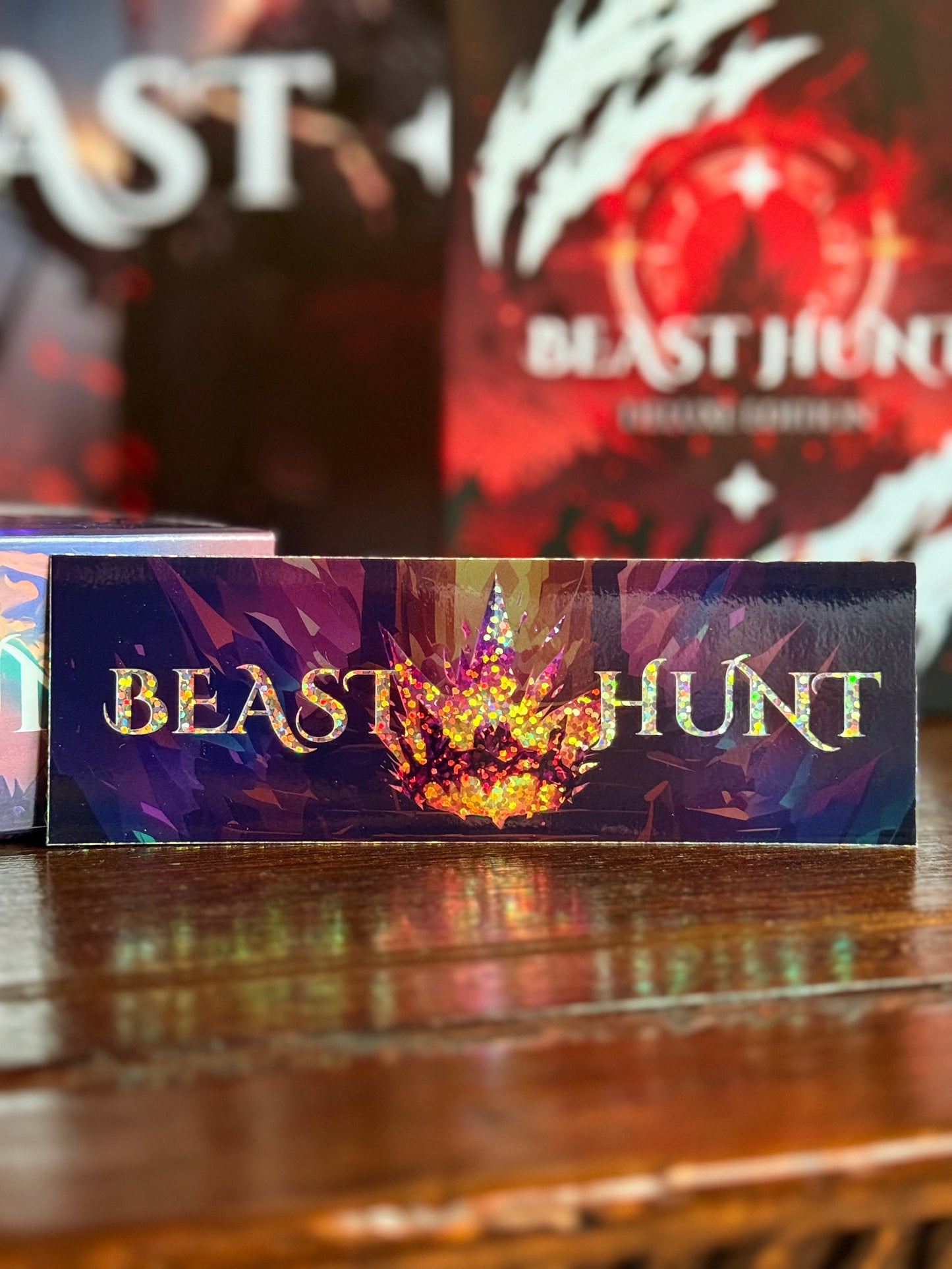 Malevolent Shard Glitter Sticker