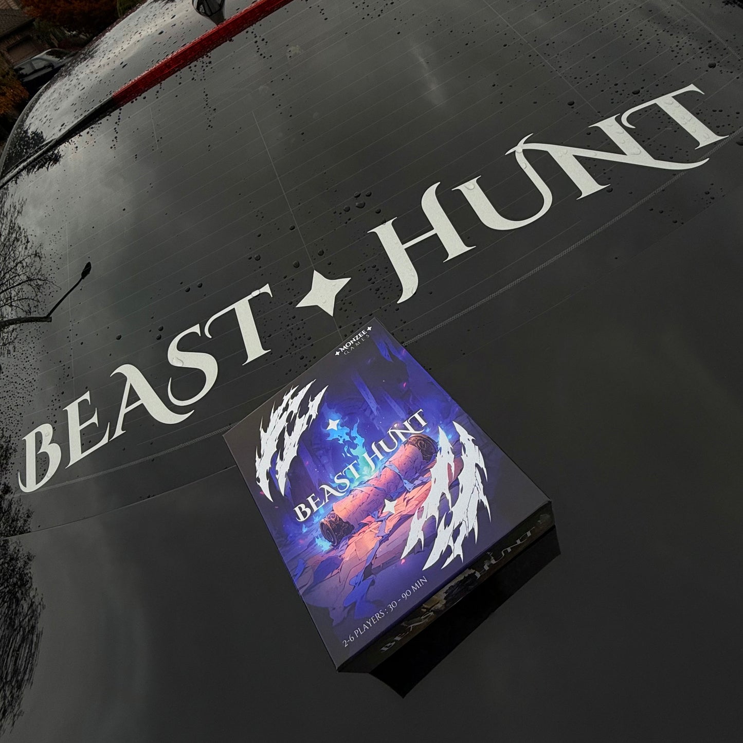 Beast Hunt Car Banner