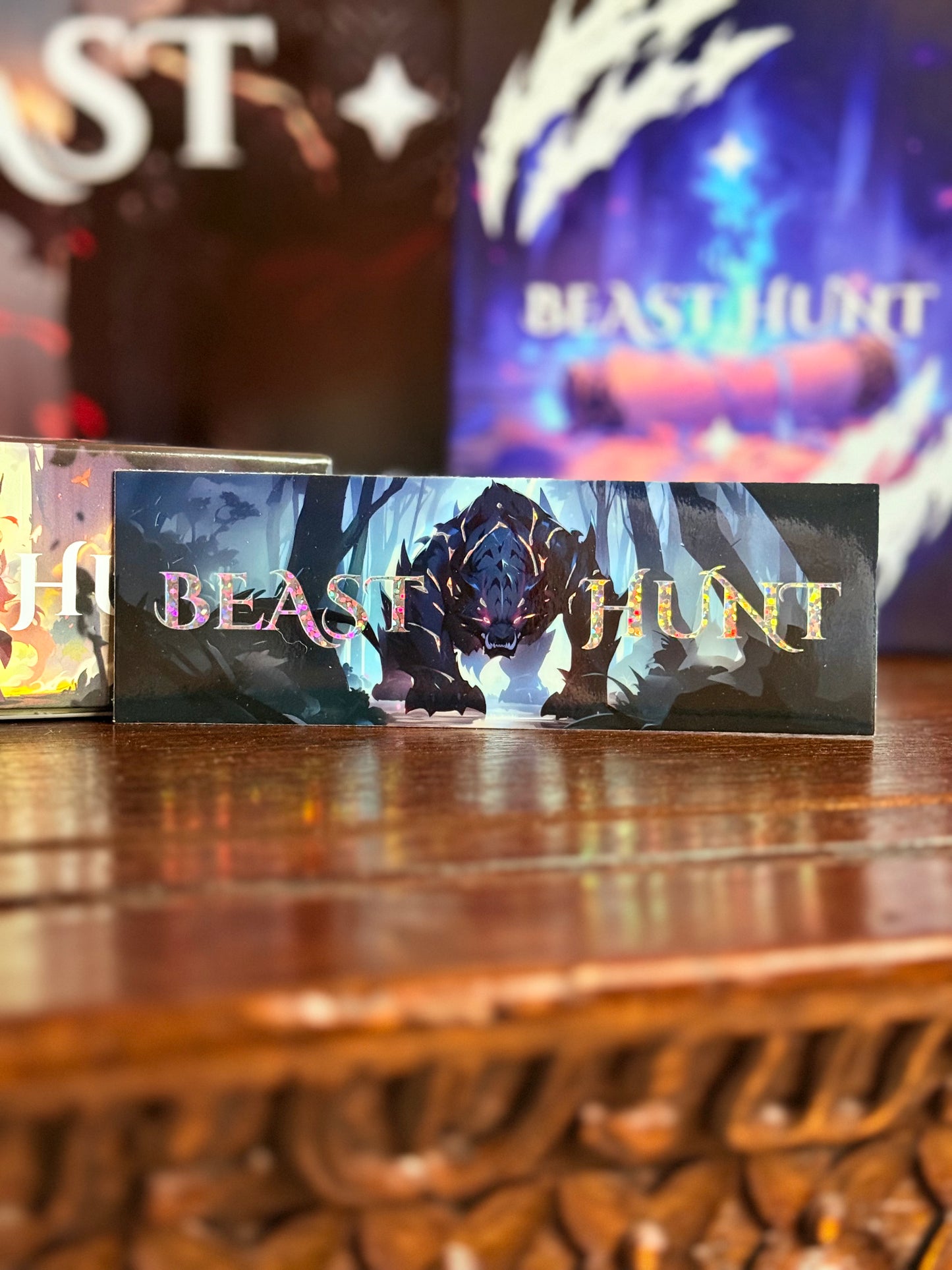 Dark Headhunter Glitter Sticker
