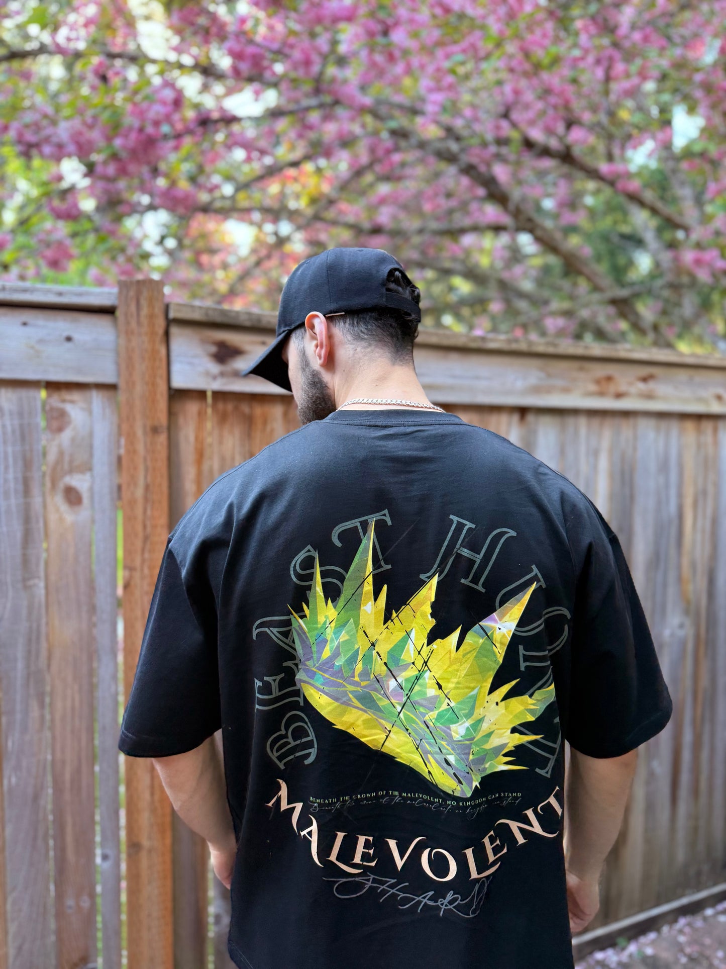 Malevolent Shard Oversized Tee - GREEN